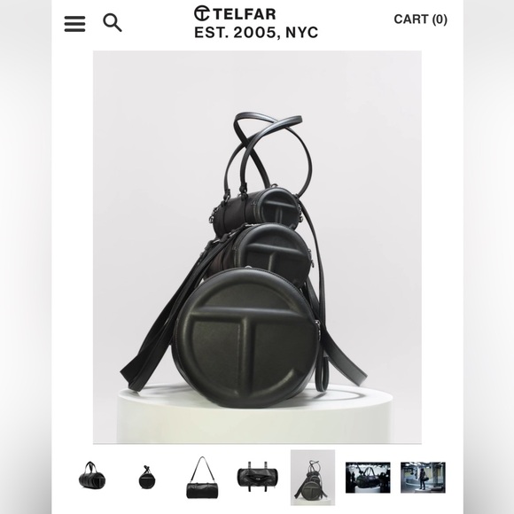 Telfar - Large Black Duffle - Picture 2 of 8
